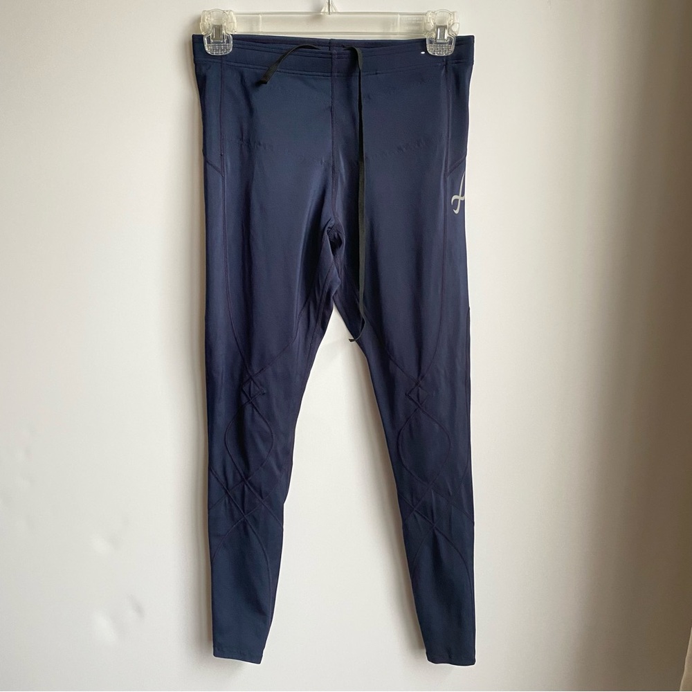 CW-X Stabilyx Joint Support Compression Tight 225809A Navy Small